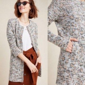 Anthropologie DOLAN tweed full zip blazer NWT